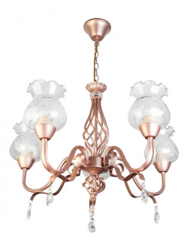подвесная люстра toplight kelli tl5680d-05pg в Сочи