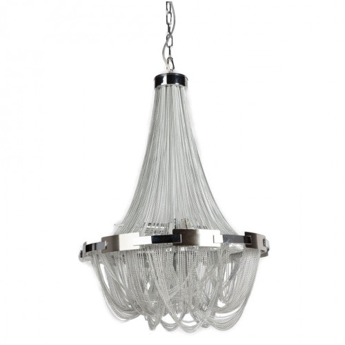 люстра firenzo серебро, прозрачная в Сочи