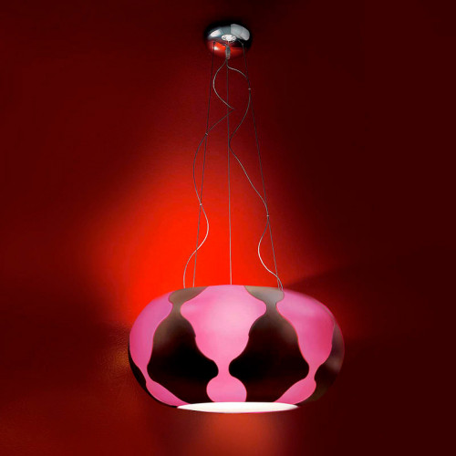 подвесной светильник flan fucsia/marrone от leucos в Сочи