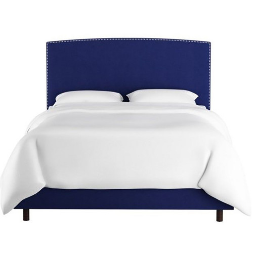 кровать двуспальная 180х200 синяя everly blue в Сочи