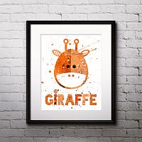 постер giraffe а4 в Сочи