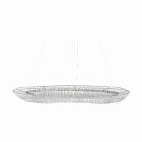 подвесная люстра каскад серебряное облако cloud softlight в Сочи