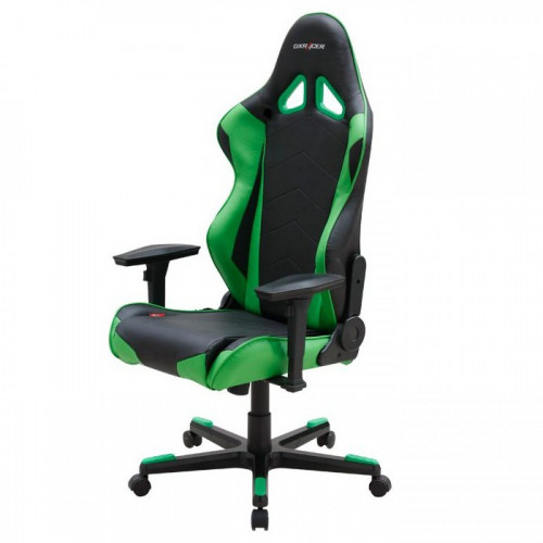 кресло геймерское dxracer racing черно-зеленое в Сочи