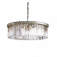 люстра prism silver 50 серебро, прозрачное стекло в Сочи