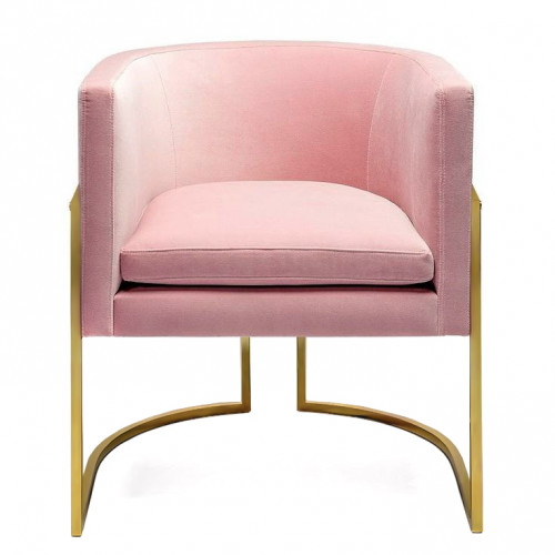 кресло julius chair розовое в Сочи