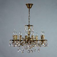 подвесная люстра ambiente benisa 2226/8 pb tear drop бронза в Сочи