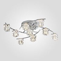 потолочная люстра eurosvet 80105/9 хром в Сочи