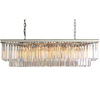 люстра odeon l120 серая(металлик), прозрачное стекло в Сочи