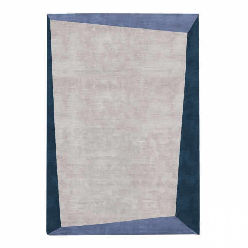 ковер dipped frame blue 300x400 серо-синий в Сочи