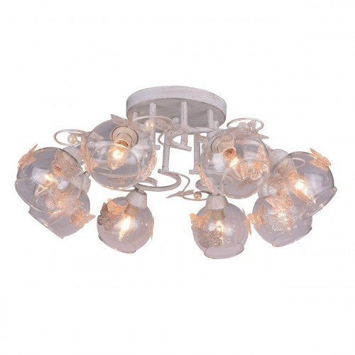 потолочная люстра arte lamp alessandra a5004pl-8wg в Сочи