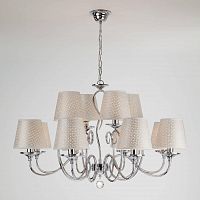 подвесная люстра eurosvet fresa 70068/12 хром в Сочи
