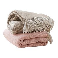 розовый шерстяной плед в Сочи