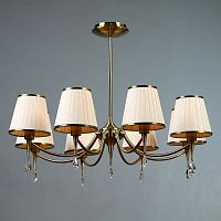 подвесная люстра brizzi alora ma01625ca/008 bronze cream в Сочи