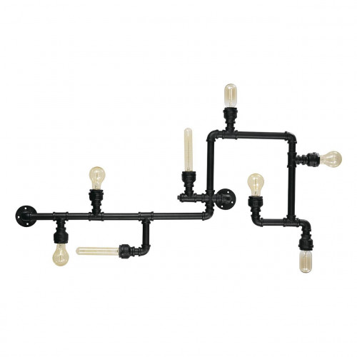 потолочная люстра ideal lux plumber pl8 nero в Сочи