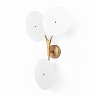 настенный светильник branching discs белый в Сочи