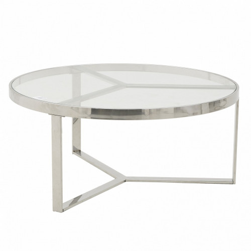 стол silver glass серебристый, прозрачный в Сочи