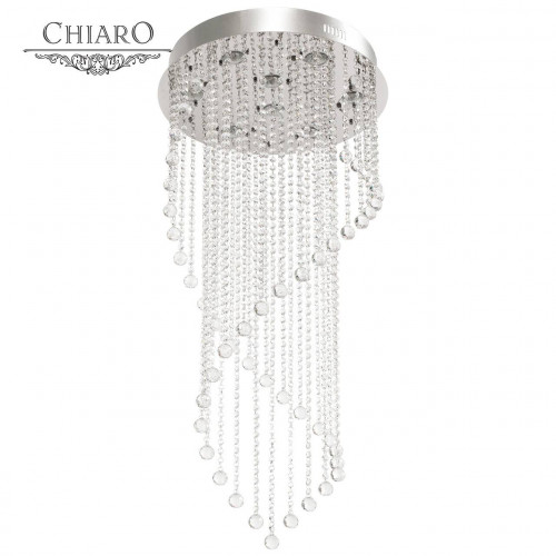каскадная люстра chiaro sil хром в Сочи