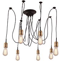 подвесная люстра arte lamp mazzetto a4290sp-7bk в Сочи