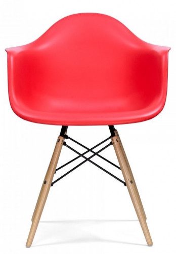 стул klassic premium daw красный (eames style) в Сочи