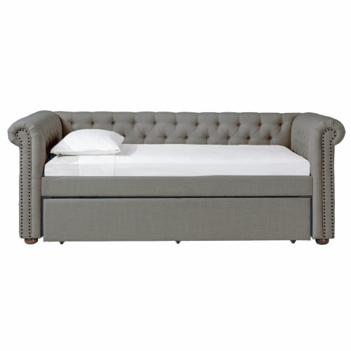 диван-кровать подростковый 140х200 серый chelsy в Сочи