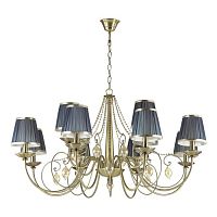 подвесная люстра odeon light niagara 3921/12 синяя в Сочи
