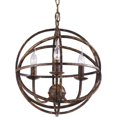 подвесная люстра arte lamp kopernik a1703sp-3br в Сочи