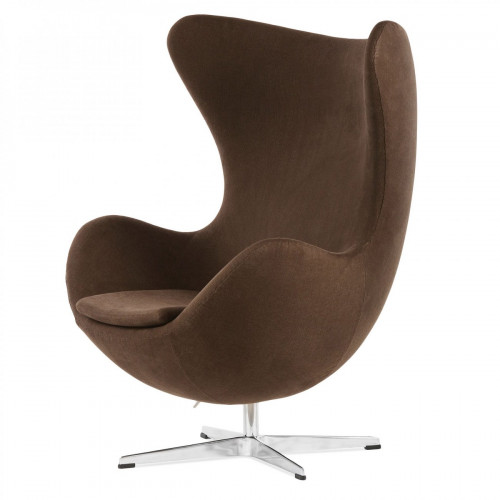 кресло egg м коричневое в Сочи