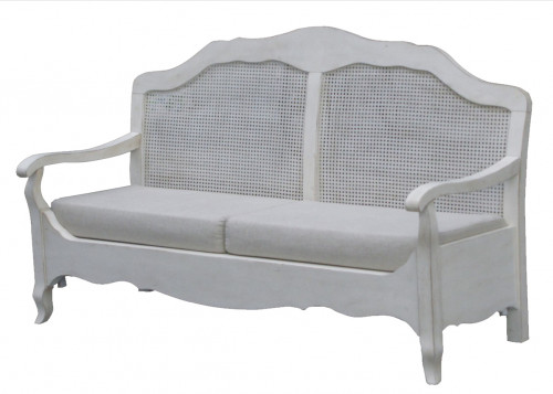 французкая лавочка mobilier de maison белая в Сочи